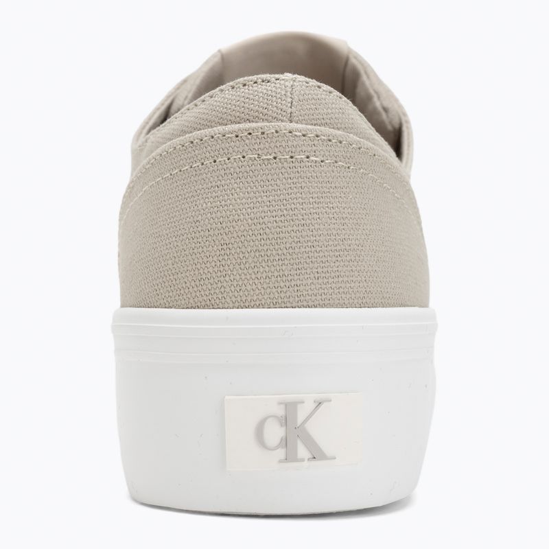 Trampki damskie Calvin Klein YW0YW01763 Vulc Flatform Low Cv MG eggshell/creamy white 6