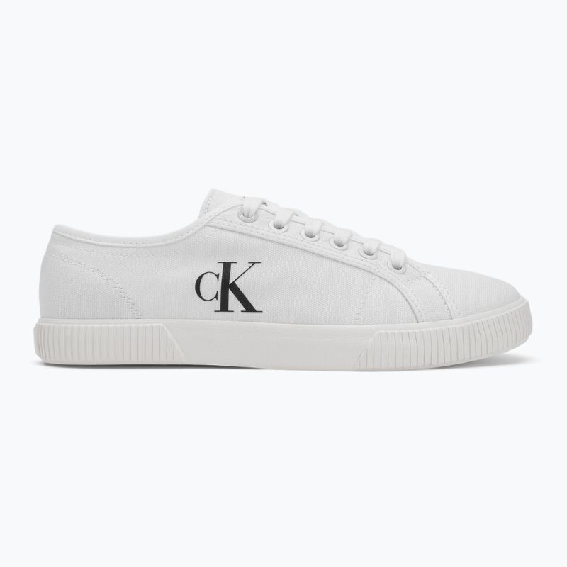 Trampki damskie Calvin Klein YW0YW01762 Ess Vulc Low Cv Mg Wn triple bright white 2