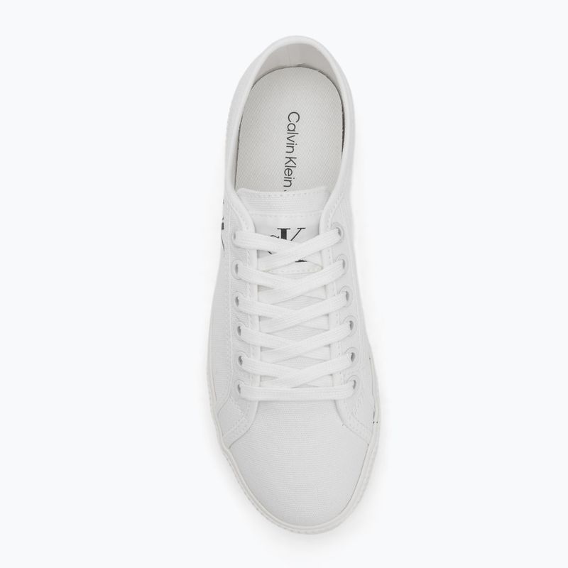 Trampki damskie Calvin Klein YW0YW01762 Ess Vulc Low Cv Mg Wn triple bright white 5
