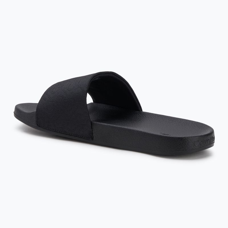 Klapki damskie Calvin Klein HW0HW02420 Pool Slide - Jacq black 3