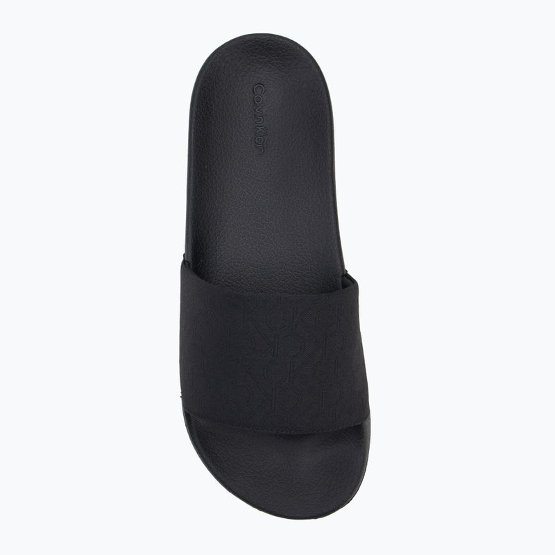 Klapki damskie Calvin Klein HW0HW02420 Pool Slide - Jacq black 5