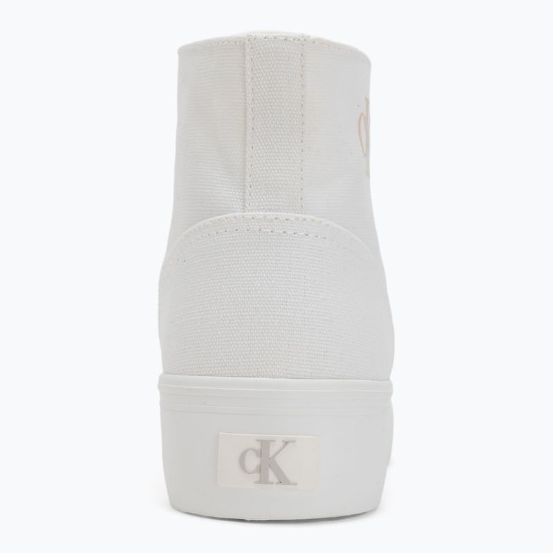 Trampki damskie Calvin Klein YW0YW01764 Vulc Flatform Mid Cv Mg triple bright white 6