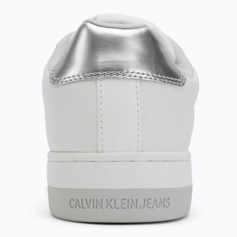 Buty damskie Calvin Klein YW0YW01765 Basket Cupsole Low Mg bright white/silver 6