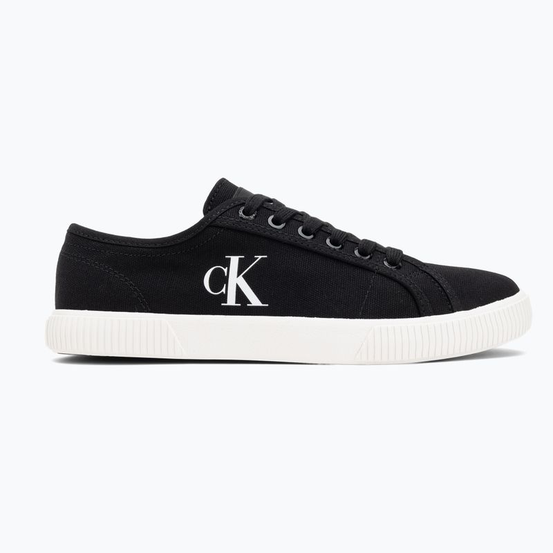 Trampki damskie Calvin Klein YW0YW01762 Ess Vulc Low Cv Mg Wn black/bright white 2