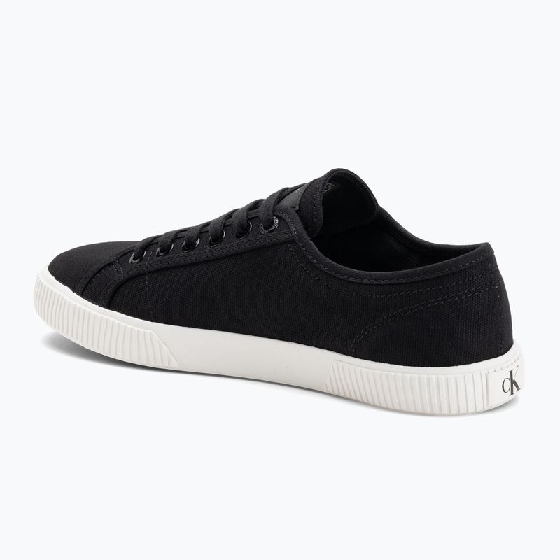 Trampki damskie Calvin Klein YW0YW01762 Ess Vulc Low Cv Mg Wn black/bright white 3