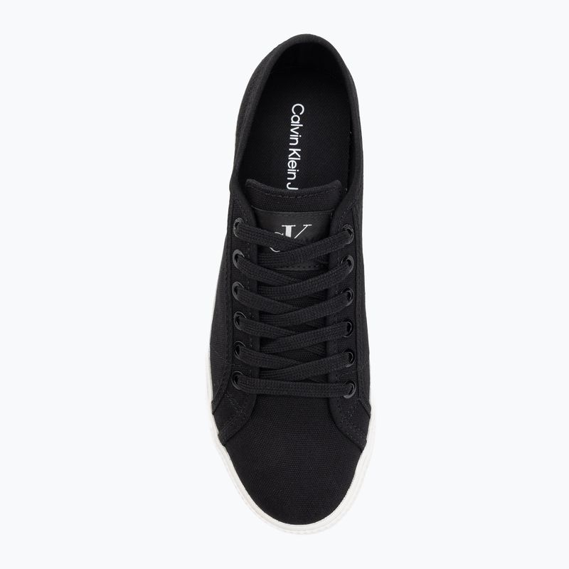 Trampki damskie Calvin Klein YW0YW01762 Ess Vulc Low Cv Mg Wn black/bright white 5