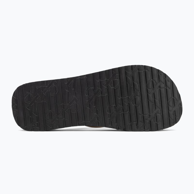 Japonki damskie Calvin Klein YW0YW01830 Beach Sandal Flatform Tpu black/bright white 4