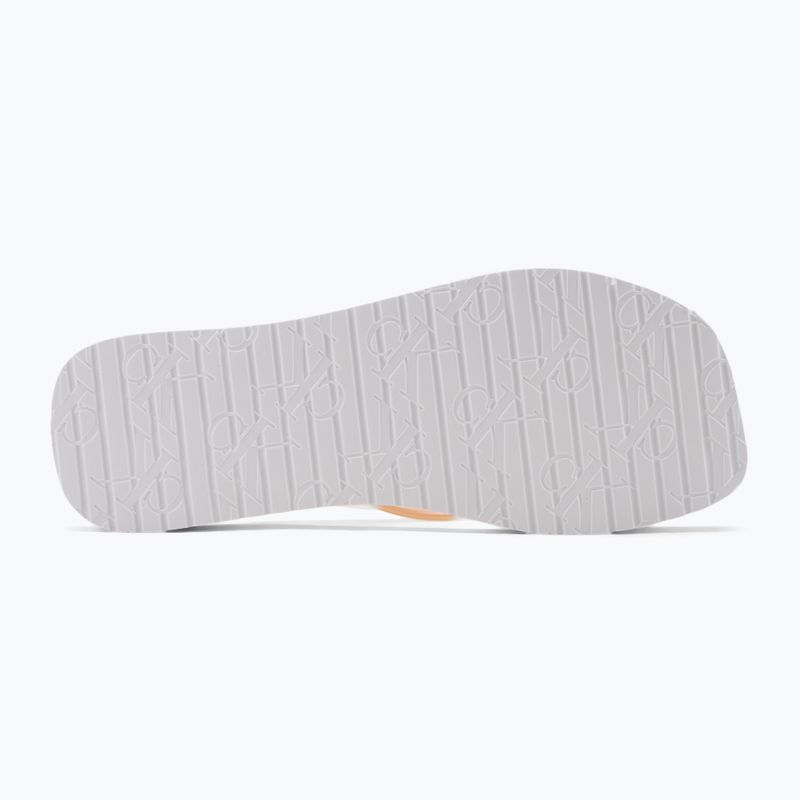 Japonki damskie Calvin Klein YW0YW01720 Thong+ Tpu Metallic whisper pink/bright white 4