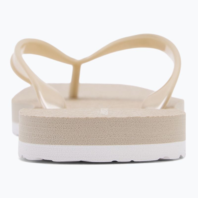 Japonki damskie Calvin Klein YW0YW01720 Thong+ Tpu Metallic eggshell/bright white 6