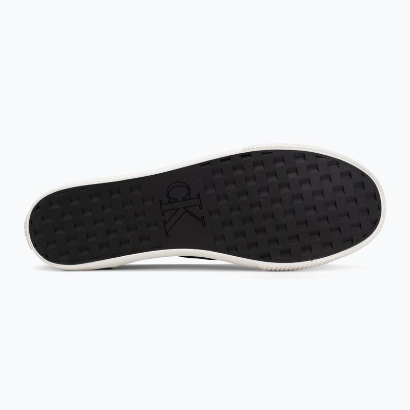 Trampki męskie Calvin Klein YM0YM01209 3 Ess Vulc Low Mg Canvas ck black/bright white 4