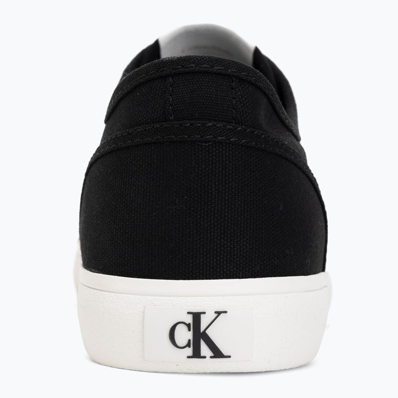 Trampki męskie Calvin Klein YM0YM01209 3 Ess Vulc Low Mg Canvas ck black/bright white 6