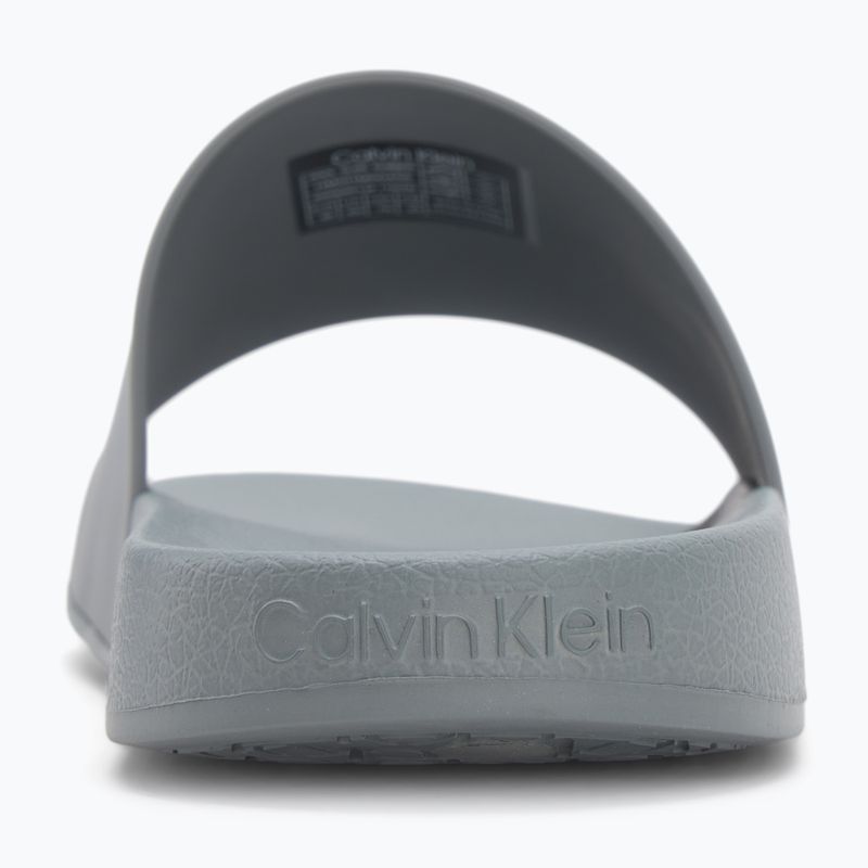 Klapki męskie Calvin Klein HM0HM00455 Pool Slide Rubber granite road 6