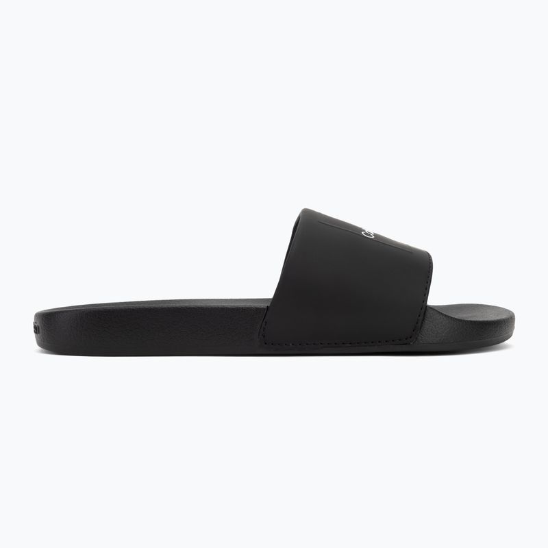 Klapki męskie Calvin Klein HM0HM01754 Pool Slide Ck Square black 2