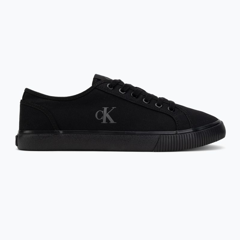 Trampki męskie Calvin Klein YM0YM01209 3 Ess Vulc Low Mg Canvas triple black 2