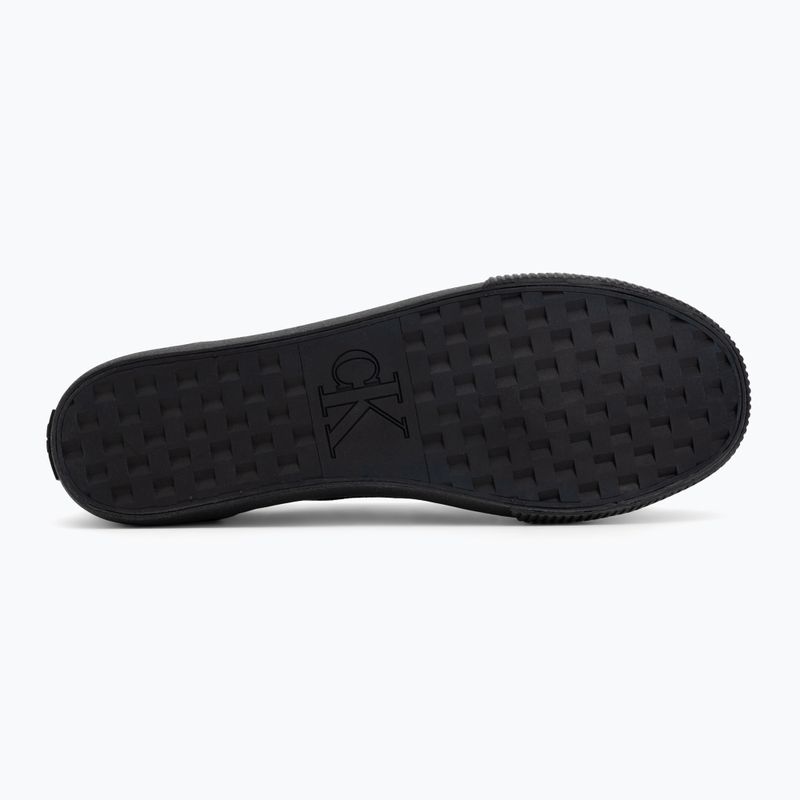 Trampki męskie Calvin Klein YM0YM01209 3 Ess Vulc Low Mg Canvas triple black 4