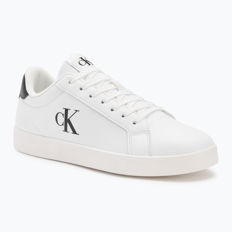 Buty męskie Calvin Klein YM0YM01213 3 Cupsole PU bright white/ck black