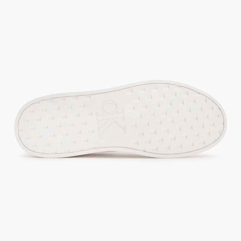 Buty męskie Calvin Klein YM0YM01213 3 Cupsole PU bright white/ck black 4