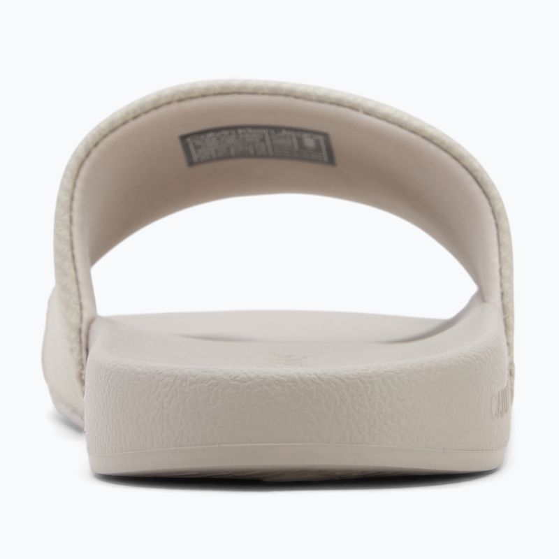 Klapki męskie Calvin Klein YM0YM01269 Slide Aop Print eggshell/turtle dove 6