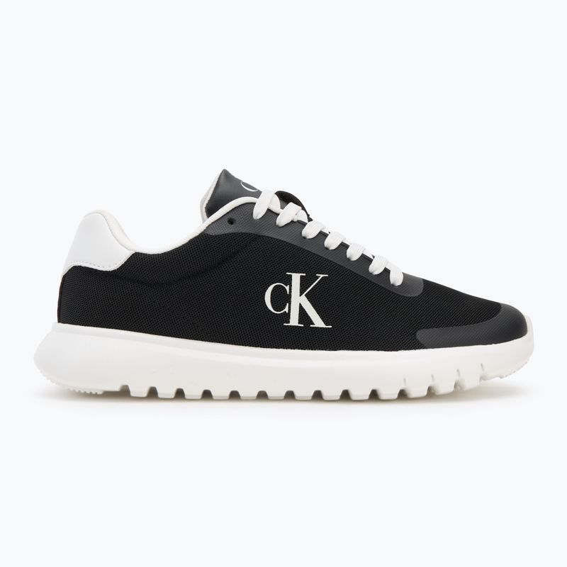 Buty męskie Calvin Klein YM0YM01264 3 Eva Runner Mesh ck/black/bright white 2