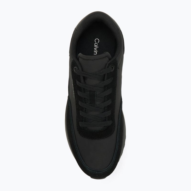 Buty męskie Calvin Klein HM0HM01714 Low Top Lace Up triple black 5