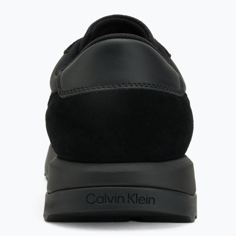 Buty męskie Calvin Klein HM0HM01714 Low Top Lace Up triple black 6