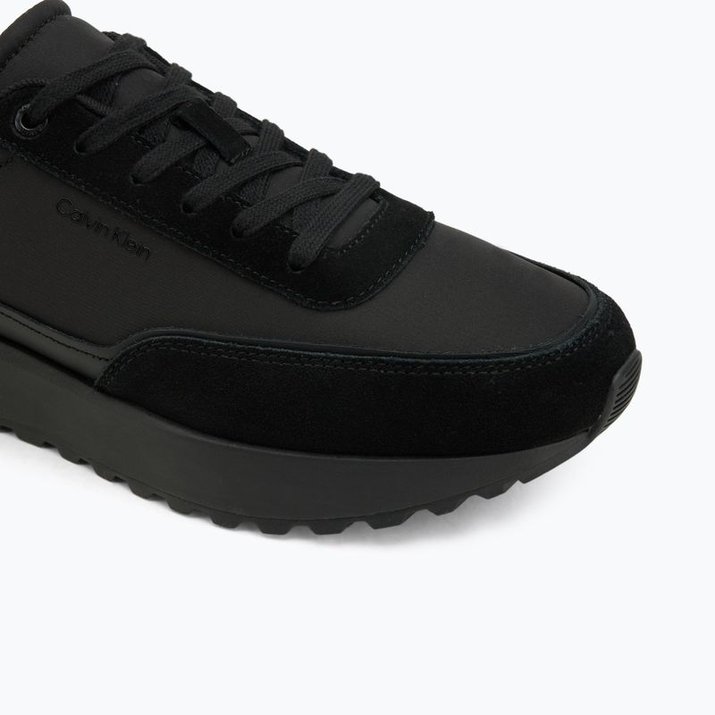 Buty męskie Calvin Klein HM0HM01714 Low Top Lace Up triple black 7
