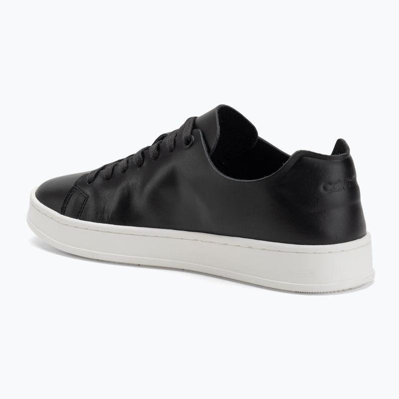 Buty męskie Calvin Klein HM0HM01723 Low Top Lace Up Unlined Lth ck black 3