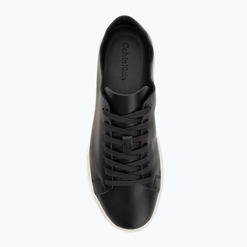 Buty męskie Calvin Klein HM0HM01723 Low Top Lace Up Unlined Lth ck black 5