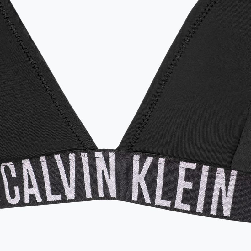 Góra od stroju kąpielowego Calvin Klein KW0KW02854 Intense Power Triangle-RP pvh black 3