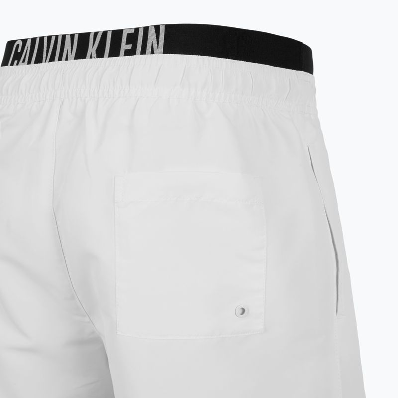 Szorty kąpielowe męskie Calvin Klein KM0KM01093 Intense Power Medium Double WB pvh classic white 4
