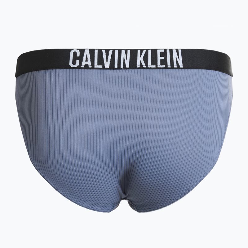 Dół od stroju kąpielowego Calvin Klein KW0KW02752 Intense Power Rib Bikini grisaille 2