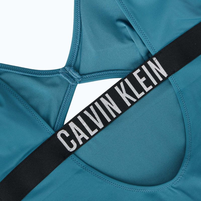 Strój kąpielowy jednoczęściowy damski Calvin Klein KW0KW02746 Intense Power One Piece Fashion Fit storm blue 4