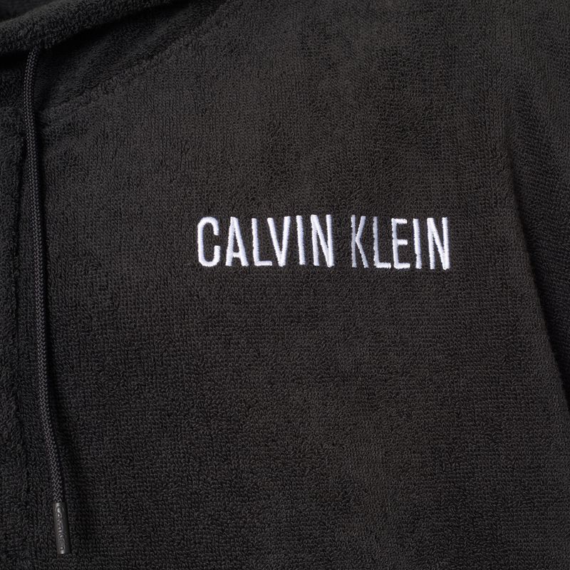 Ponczo męskie Calvin Klein KM0KM01150 Towel Hoodie pvh black 3