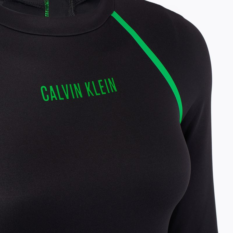 Strój kąpielowy jednoczęściowy damski Calvin Klein KW0KW02790 Intense Power Move Rashguard One Piece pvh black 3