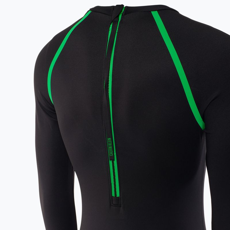 Strój kąpielowy jednoczęściowy damski Calvin Klein KW0KW02790 Intense Power Move Rashguard One Piece pvh black 4