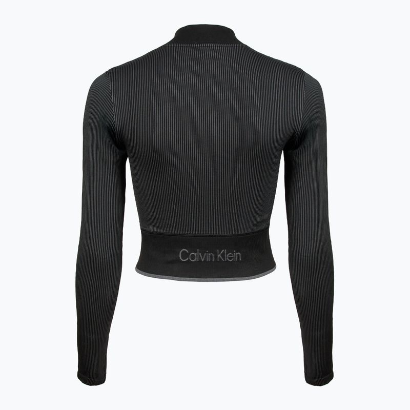 Bluza damska Calvin Klein 00GWS4J406 Seamless black 2