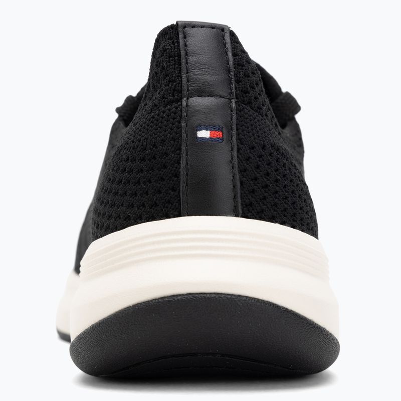 Buty damskie Tommy Hilfiger Knit Runner black 6