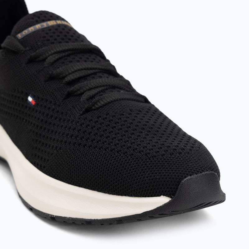 Buty damskie Tommy Hilfiger Knit Runner black 7