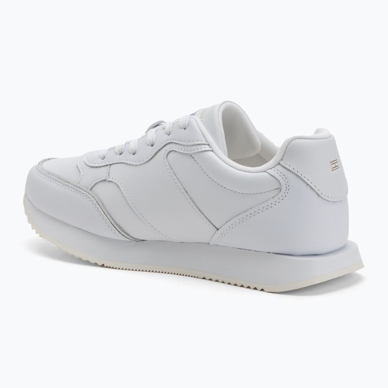 Buty damskie Tommy Hilfiger Leather Runner white 3