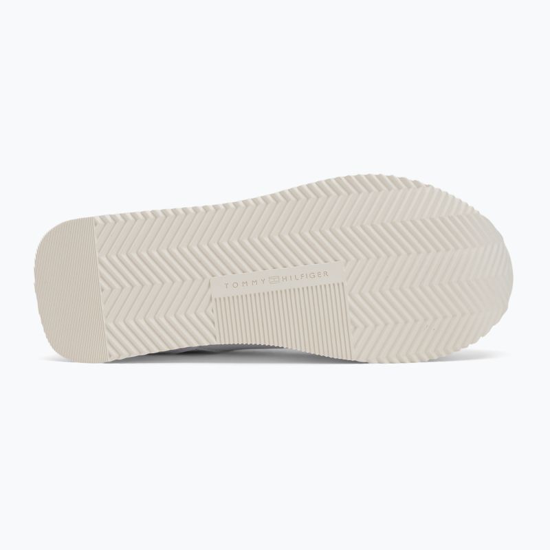 Buty damskie Tommy Hilfiger Leather Runner white 4