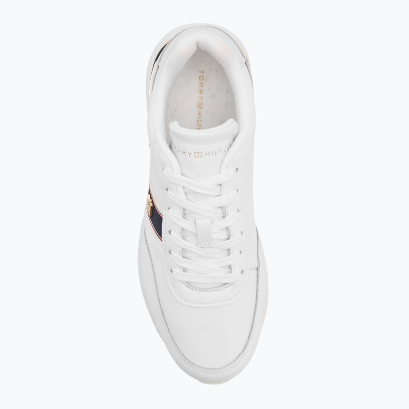 Buty damskie Tommy Hilfiger Webbing Runner white 5