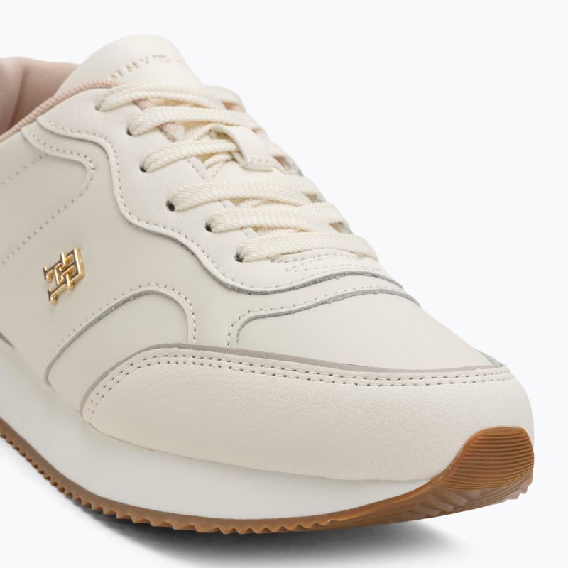 Buty damskie Tommy Hilfiger Leather Runner ivory petal/newsprin 7