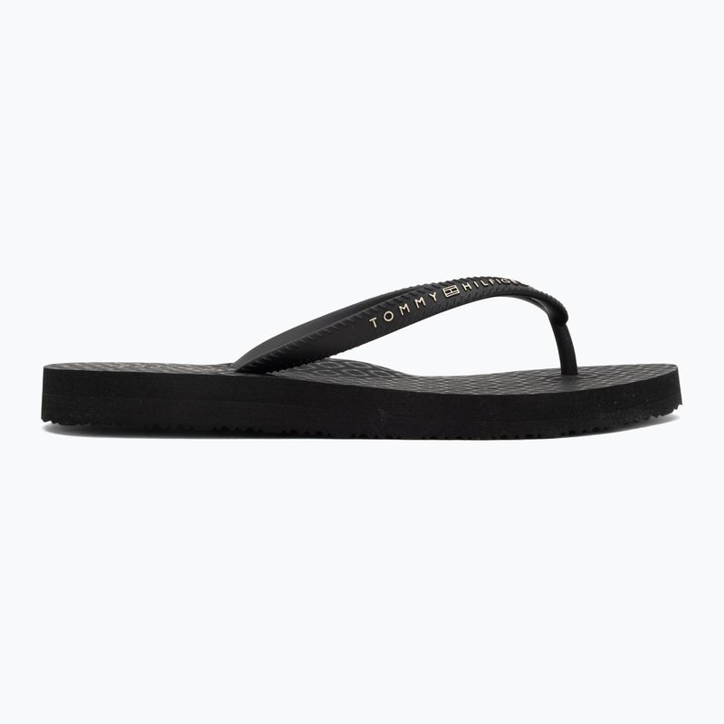 Japonki damskie Tommy Hilfiger Strap Beach Sandal black 2