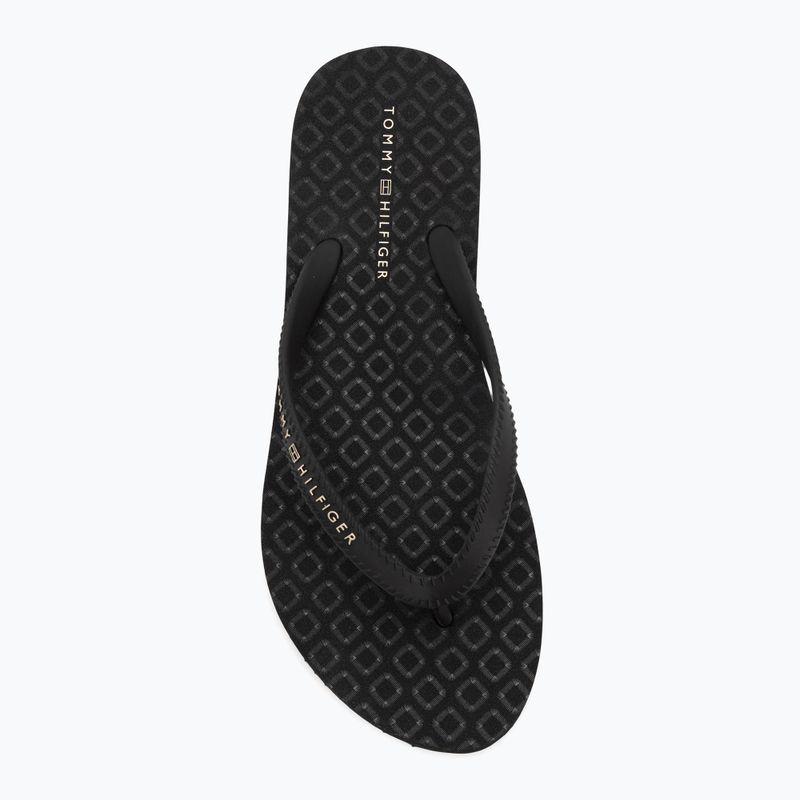 Japonki damskie Tommy Hilfiger Strap Beach Sandal black 5