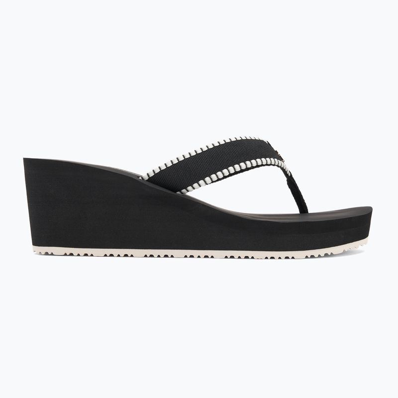 Japonki damskie Tommy Hilfiger Wedge Beach Sandal black 2
