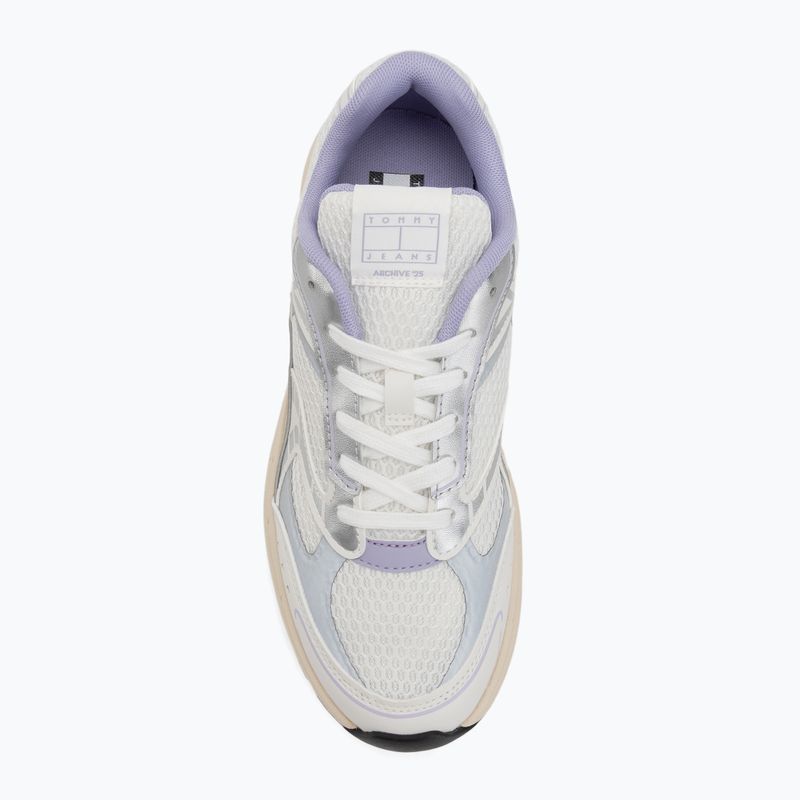 Buty damskie Tommy Jeans Archive'25 ecru/pale amethyst 5