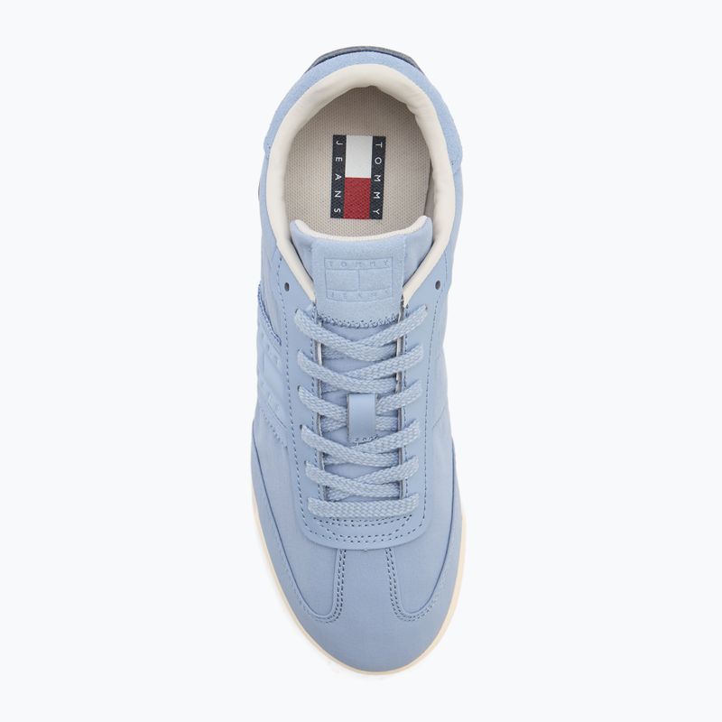 Buty damskie Tommy Jeans Low Profile Runner blue chime 5