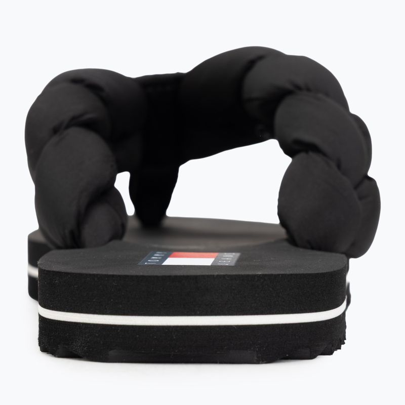 Japonki damskie Tommy Hilfiger Braided Thong black 6