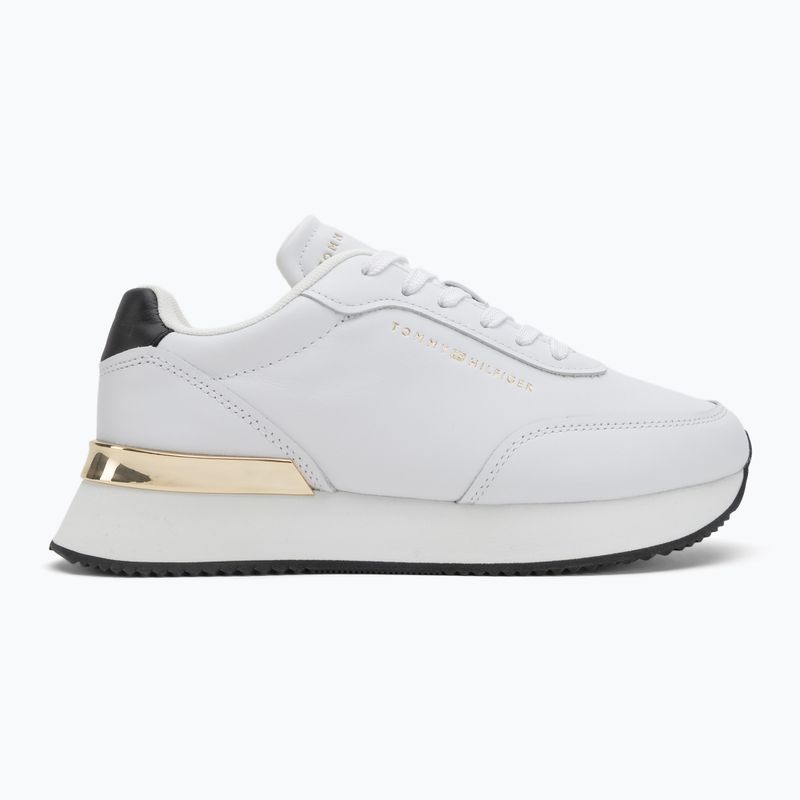 Buty damskie Tommy Hilfiger Chic Fashion Runner white/black 2