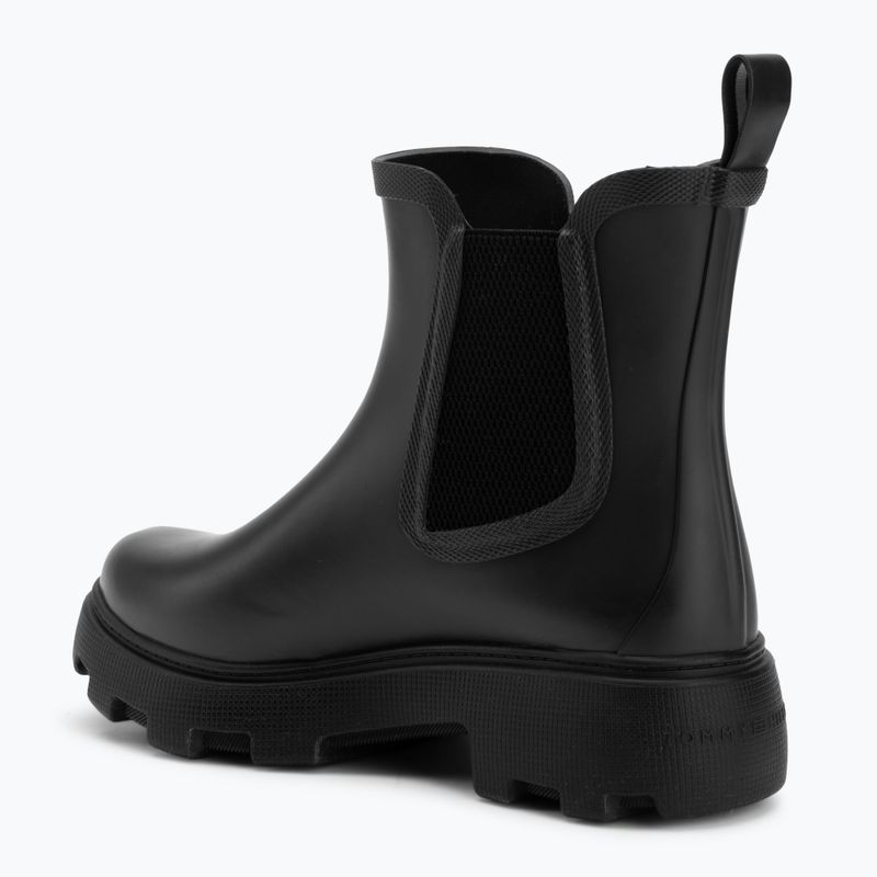 Kalosze damskie Tommy Hilfiger Rubber Flag Cleated space blue 3